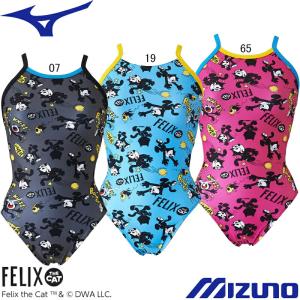 MIZUNO（ミズノ） (ネコポス可) 女児用 練習用水着 ドラえもん エクサ