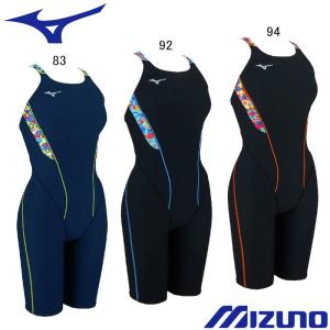 (ネコポス可)ミズノ(MIZUNO) 女性用 練習用水着 エクサスーツウイメンズハーフスーツ N2MGD287