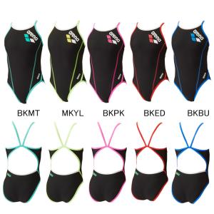 (ネコポス可)アリーナ(ARENA) 女性用 練習用水着 タフスーツウイメンズトレーニングワンピース(オープンバック) SAR-4100W