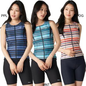 フィラ(FILA) 女性用 フィットネス水着 ウイメンズフルジップセパレーツ 316-604
