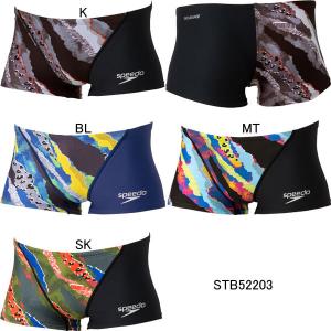 (ネコポス可)スピード(SPEEDO)男児用 トレーニング水着 ジュニアターンズボックス STB52203｜swimshop-jone