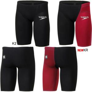 L 新品 speedo 競泳水着 ENDURANCE 生地厚 ハーフスパッツ stw12450.jpg