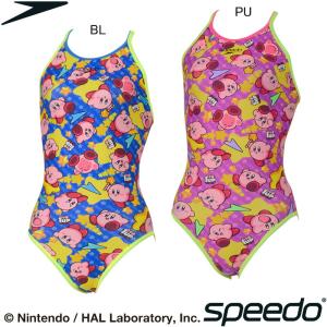 speedo（スピード） 競泳水着 練習用水着 ジュニア女子 カービィ