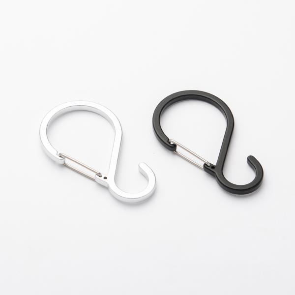 単色３個セット　便利フックＳ型カラビナＭ　プチギフト　店舗用品　事務用品　防犯用品　防災用品　落下防...
