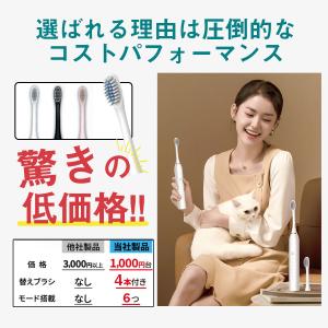 爆買 2点で200円OFF! 即納 電動歯ブラ...の詳細画像3