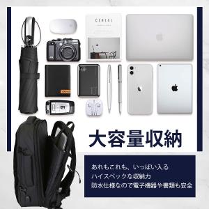 爆買【即納】ビジネスリュック メンズ 拡張 リ...の詳細画像3