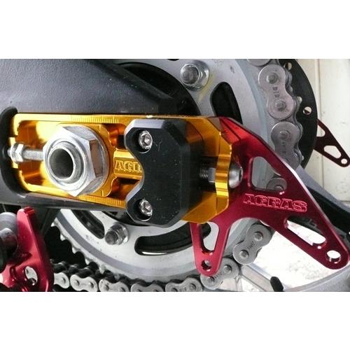 GSX-R1000 17〜　チェーンアジャスタースライダー　色の組み合わせが可能です！　AGRAS（...