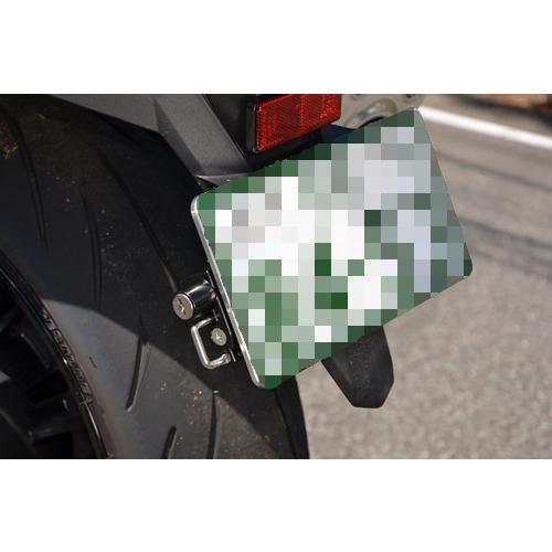アグラス(AGRAS)　GSX1300R HAYABUSA 21〜 ヘルメットホルダー＆ナンバープレ...