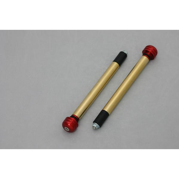 EFFEX（エフェックス）　ハンドルバーウエイト2本セット　レッド　内径18〜19mm用