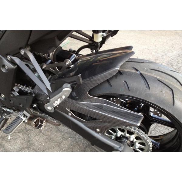 Ninja1000 11〜19、1000SX 20〜　リアフェンダー　FRP黒ゲル製　ノジマ(Noj...