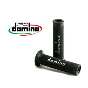 グリップ　レースタイプ　ブラック×グレー　domino(ドミノ)