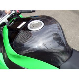 ZX-10R　11〜15、16〜20、21〜　タンクプロテクターカーボン　平織カーボン製　クレバーウ...