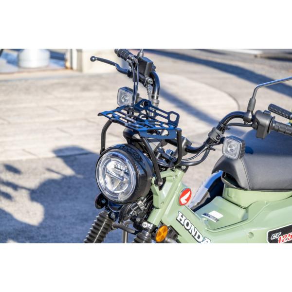 OVER（オーヴァー）　CT125　23〜　フロントキャリア　黒