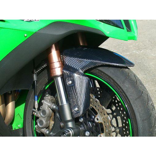 Ninja1100 SX　25〜　フロントフェンダー　FRP黒ゲル製　クレバーウルフ