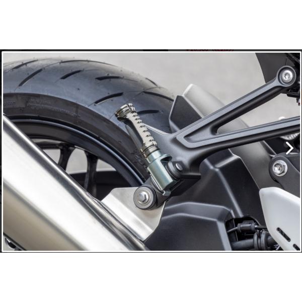 Z900RS/Cafe　ハイグリップ タンデムステップ　ガンメタ　OVER（オーヴァー）