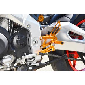 ベビーフェイス　RSV4、TUONO V4 '17〜　バックステップキット　3色あり！｜switch4