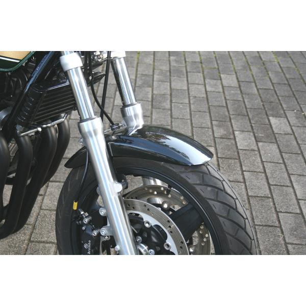 STRIKER（ストライカー）　ゼファー1100/750　フロントフェンダー 黒ゲル Type1　　