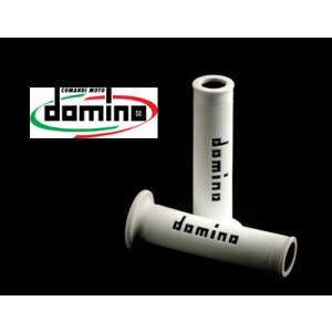 domino(ドミノ)　グリップ　レースタイプ　ホワイト×ブラック