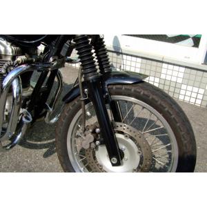 W800、W650、W400　FRPフロントフェンダー　ショートサイズ　プレジャー