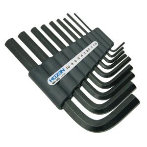HOZAN ホーザン W-96 六角レンチセット 9本 re-912