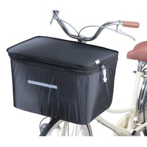 kawasumi カワスミ KWF-120BK 2段式ワイド前カゴカバー re-912