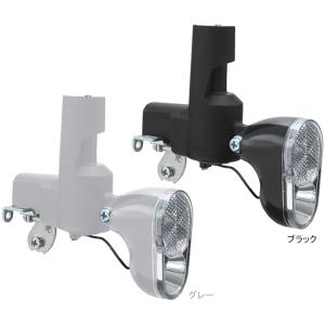 ダイナモ 自転車 MBR2.4 ブロックダイナモライト 丸 ブラック 黒
