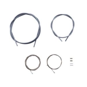 シマノ Y80098018 ブレーキケーブルセット SIL-TEC ハイテックグレー re-6042...