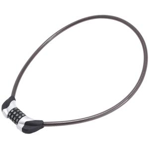 サギサカ 43991 4桁ダイヤルワイヤーロック