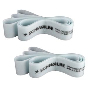 自転車 リムテープ SCHWALBE シュワルベ ハイプレッシャーリムテープ（2本入り） 26インチ...