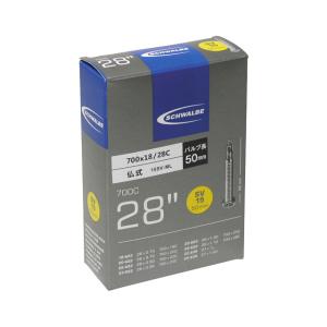 SCHWALBE シュワルベ 自転車用チューブ 15SV-ML 700×18/28C FV50mm ...