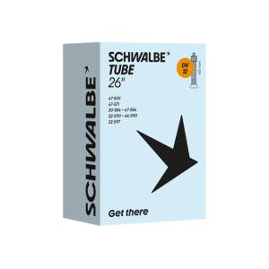 SCHWALBE シュワルベ 自転車用チューブ DV12 27.5×1.75, 26×1.75 EV...