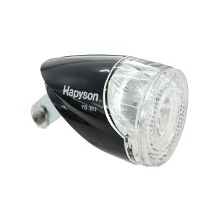 山田電器工業 Hapyson YB-301 ハブダイナモ専用ライト（前フォーク取付用）