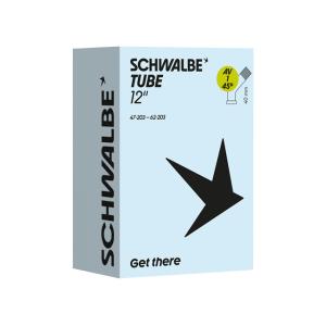 SCHWALBE シュワルベ 自転車用チューブ AV1（45°） 12×1.75/2.10 AV40...