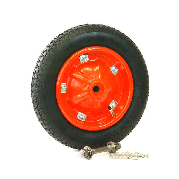 オオシマ 3.25-8　タチ付ホイール　玉押し式 re-502