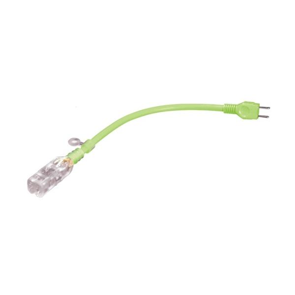 フジマック FMC 光るショートタップ HEコード 30cm HE-1503-G　グリーン