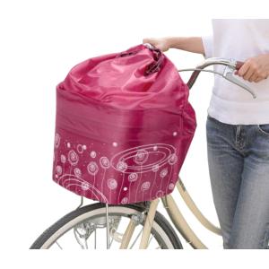 kawasumi カワスミ KW-218R ローズ 前カゴカバー きんちゃく re-502