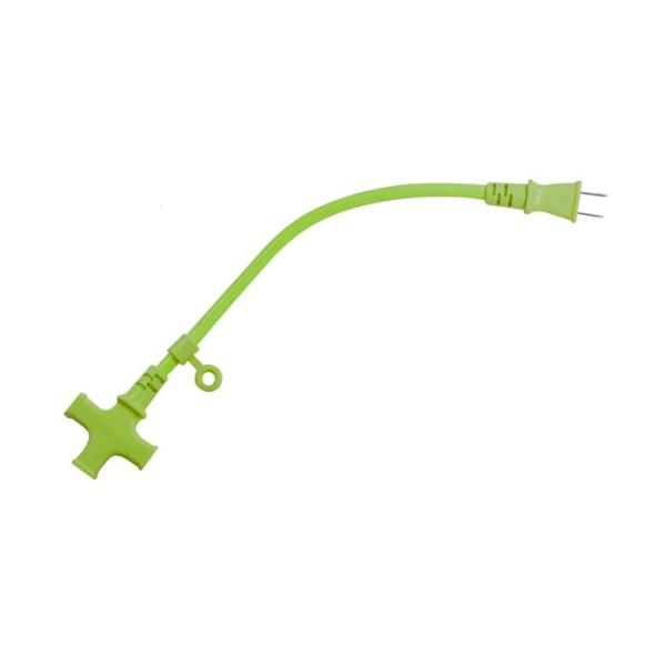 フジマック FMC 十字タップ CEコード 30cm  CE-1503-G　グリーン