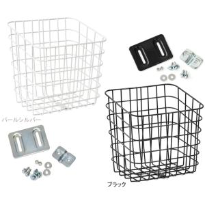 リンエイ DT-18 角型ワイヤーバスケット 小径車用