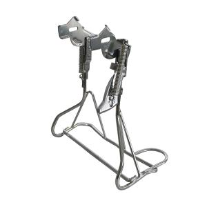 昭和インダストリーズ W-15 配達くん（業務用両立スタンド） クロムメッキ re-502