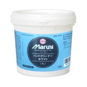 マルニ工業 60201 ハンドクリーナーホワイト 1L re-502