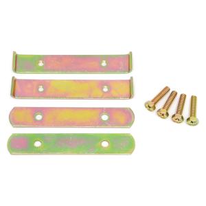 リンエイ 新聞カゴ用取付金具（バイク用2枚留め）