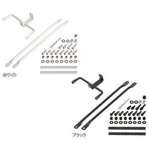 自転車 バスケット専用パーツ 昭和インダストリーズ M004 マウントR MVA-D-R ホワイト ...