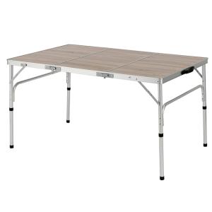 武田コーポレーション 3FD21-12080(VNA) トリフォールドアルミテーブル 120×80 ...