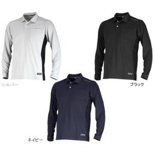 カジメイク 8848 冷感プリント長袖ポロシャツ re-707