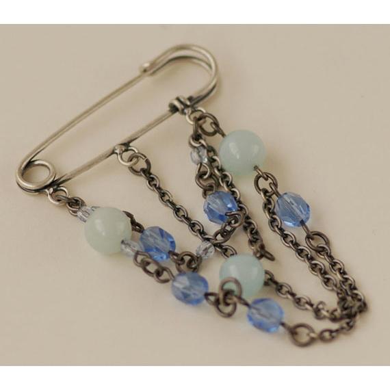 紅女　joncher　ガラスカブトピン2