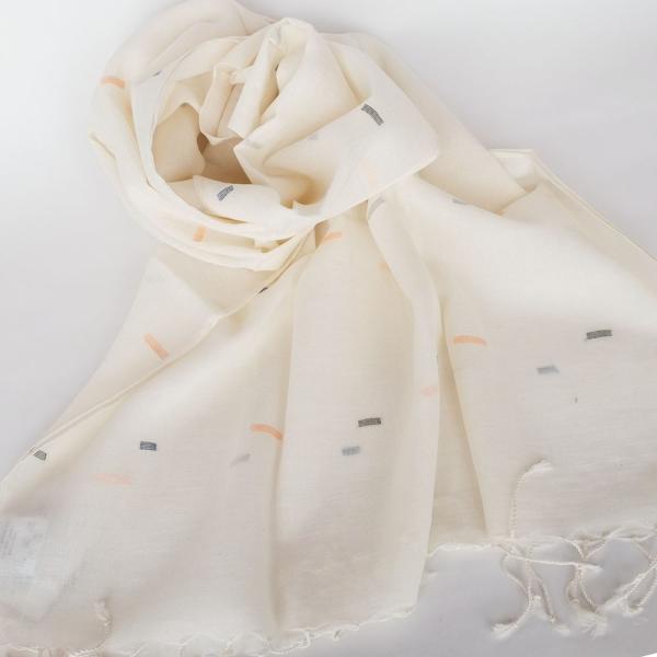 シサム工房・サシャ　つづれ織ショールｔｅｎ（フェアトレード商品）　メール便対象商品