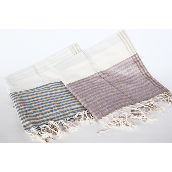 【SALE 再値下げ】シサム工房・サシャ　オーガニックコットンクサキノイロショール （フェアトレード...