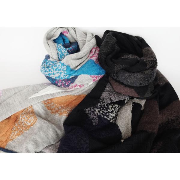 【SALE 再値下げ】Ｍ．＆ＫＹＯＫＯ　かざぐるま柄ショール  ＜メーカー希望小売価格25300円＞...