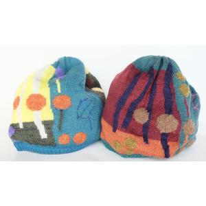 【SALE】Ｍ．＆ＫＹＯＫＯ　夢の風景リバーシブルニット帽＜メーカー希望小売価格18700円＞