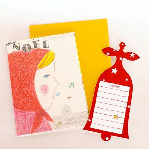 ドスガトス　絵本クリスマスカード（しおりカード付き）